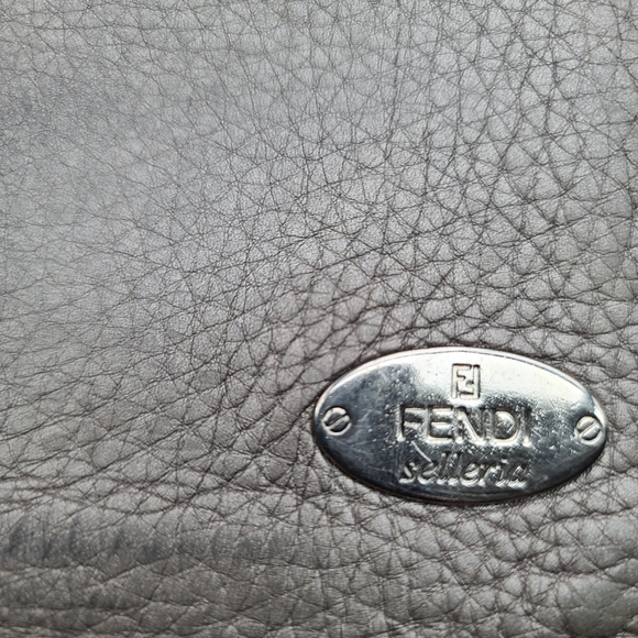 Fendi Metallic Gray Bifold Wallet - Picture 8 of 8